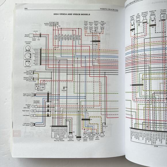 Clymer Manual Harley Davidson VRSC Series 2002 to 2014 Motorcycle Repair M426 - Picture 11 of 13